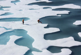 Arctic sea ice crashes to record low for June